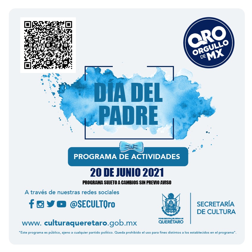 Programa cultural especial para el Día del padre 2021